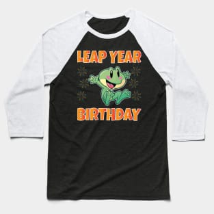 Leap Year Birthday February 29th Baseball T-Shirt